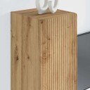  TV Veggskap Veggmontert 2 pcs Kunstnerisk Eik 30 x 31 x 80 cm