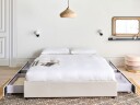 Dobbeltseng Prades 140x200 cm   Lys beige