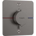 Hansgrohe ShowerSelect Comfort Q dusjbatteri, sort krom