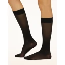 Wolford Wolford Pure Energy 30 Leg Vitalizer , blåck-M M