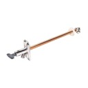 Gustavsberg Frostsikker Utekran 40 cm med Nøkkel - Krom