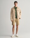 Gant Shorts i twill med slim fit DARK KHAKI 33