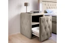 Franco Nattbord 58 cm med Oppbevaring Skuff - Beige