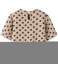 Name It T skjorte   NmfNina   Sesam   Name It   2 år (92)   T skjorte Beige Brun Svart