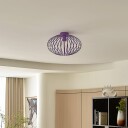 Lindby Maivi taklampe bur lilla 40 cm