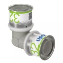 Uponor S-Press PPSU Kompositt Albue 20mm for Hydraulikk og Vannsystemer