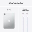 Apple iPad Pro 11" (2024) 256GB Wi-Fi + Cellular med OLED og eSIM - Sølv