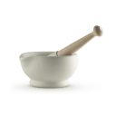 Milton Brook - Morter og pistill 17 cm hvit