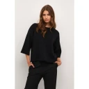 Karen By Simonsen Dame Strikkevarer Svart XS