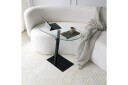 Puntoz Sofabord 70x35x70 cm Oval - Svart