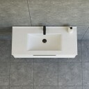 Dansani Mido+ Classic møbelpakke 101x44 cm matt hvit