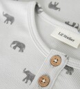 Lil" Atelier Genser   Rib   NmmLavo   Glacier Grå/Elephant   Lil Atelier   6 år (116)   Genser Hvit