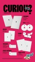UNIS  Curious  Photobook Version  incl. 84pg Photobook Envelope Sticker Set Photocard Special Photocard + Folded Poster  CD