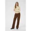 Cream Dame Bukser Brun XL L32