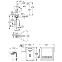 GROHE Blue Professional - L-tut - Supersteel