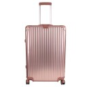 Borg Living Aluminiumskoffert - Rose-gull - LARGE - Luksuriøs reisekoffert med tsa-lås