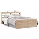  Sengeramme med hodegavl 120x200 cm heltre furu 3306760