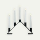Watt & Veke Luna adventslysestake svart