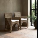 Riviera Maison Hamptons spisestuestol med armlener