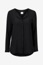 Vila - Bluse viLucy L/S Shirt - Svart