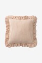 Ellos Home   Sittepute Fanny Stripe   Brun