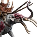 Polystone  The Lord of the Rings Trilogy  Mumak in Battle Miniature Statue