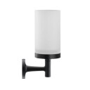 Duravit Starck T Tannglassholder Sort Matt/Frostet glass