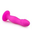 Easytoys Anal Collection Rosa Silikondildo m/ Sugekopp