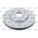 Bremseskive VALEO 672550