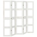  Romdeler 5 paneler hvit heltre keisertre 8721012073906