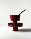 La Mère Bowl With Foot, Venetian Red
