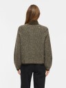 VILORY HIGH NECK L/S KNIT TOP FORREST NIGHT
