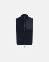Dovre Teddy fleece vest polyester marine