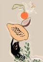 Balancing Fruits Plakat Plakat / 21x30cm