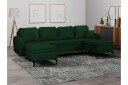 Knocklong 4 sits Hörnbäddsoffa Dark green  