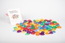 Edx Taktilskaller Transparente 108 stk