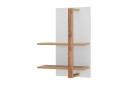 Vegghylle Sirbaugh 65 cm   Hvit | Eik