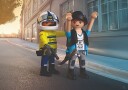 Playmobil Motorsykkeljakt med politibetjent og tyv, City Action 72079