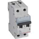 Legrand 5 stk TX³ MCB automatsikring C63 2P 2M 6/6kA