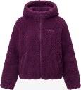 STRONGER Hooded Pile Jacket   DARK Purple   S
