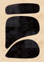 Posterbox Minimal Black Shapes Plakat Plakat / 30x40cm