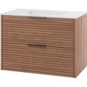 Linn Bad Silje Servantskap Eik / 80cm Senter