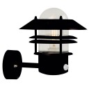 Nordlux Blokhus Up Vegglampe w/Sensor Black