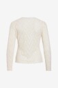 Vila   Topp Vifay O Neck L/S Top     Hvit