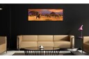 Bilde March Of African Elephants 135x45 Artgeist sp. z o. o.