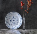 Royal Copenhagen Musselmalt Helblonde tallerken flat 27 cm