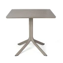 Nardi Clip bord 80x80 cm Tortora