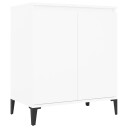 vidaXL Skjenk hvit 60x35x70 cm sponplate