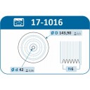 Remskive veivaksel IJS GROUP 17 1016