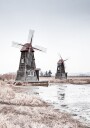 Old Wind Mills Plakat Plakat / 21x30cm